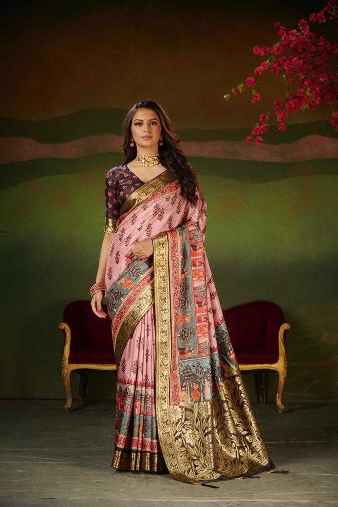 YNF DOLA SILKKESH263 SBI19 SILK SAREES WHOLESALE TRADITIONAL PRINTED DOLA SOFT SILK SAREES MANUFACTURER