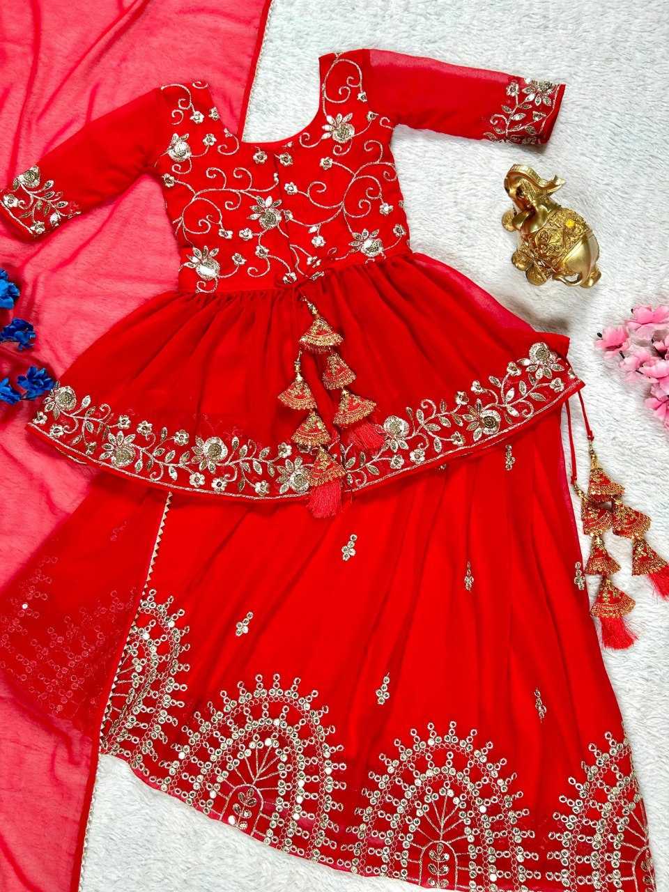 YNF GEORGETTE KESH109 RRK108 KIDS WEAR WHOLESALE KIDS LEHENGA KIDS TRADITIONAL OUTFITS LEHENGA CHOLI KIDS FESTIVE WEAR KIDS WEDDING OUTFITS MANUFACTURER