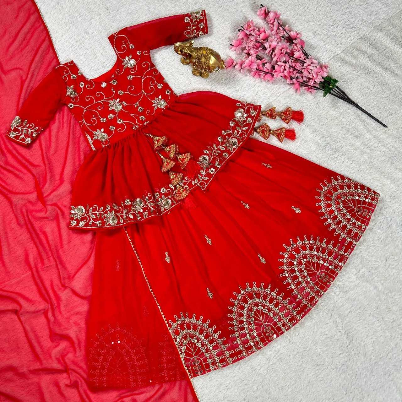 YNF GEORGETTE KESH109 RRK108 KIDS WEAR WHOLESALE KIDS LEHENGA KIDS TRADITIONAL OUTFITS LEHENGA CHOLI KIDS FESTIVE WEAR KIDS WEDDING OUTFITS MANUFACTURER