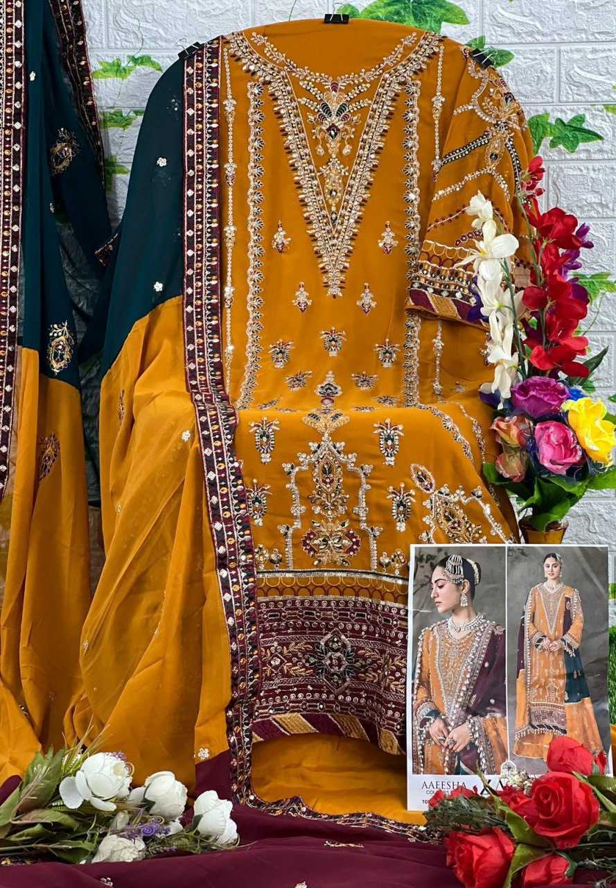 YNF GEORGETTE RAMSHA RIN145 MRD06 CLOTHING BRANDS WHOLESALE SUIT MANUFACTURER
