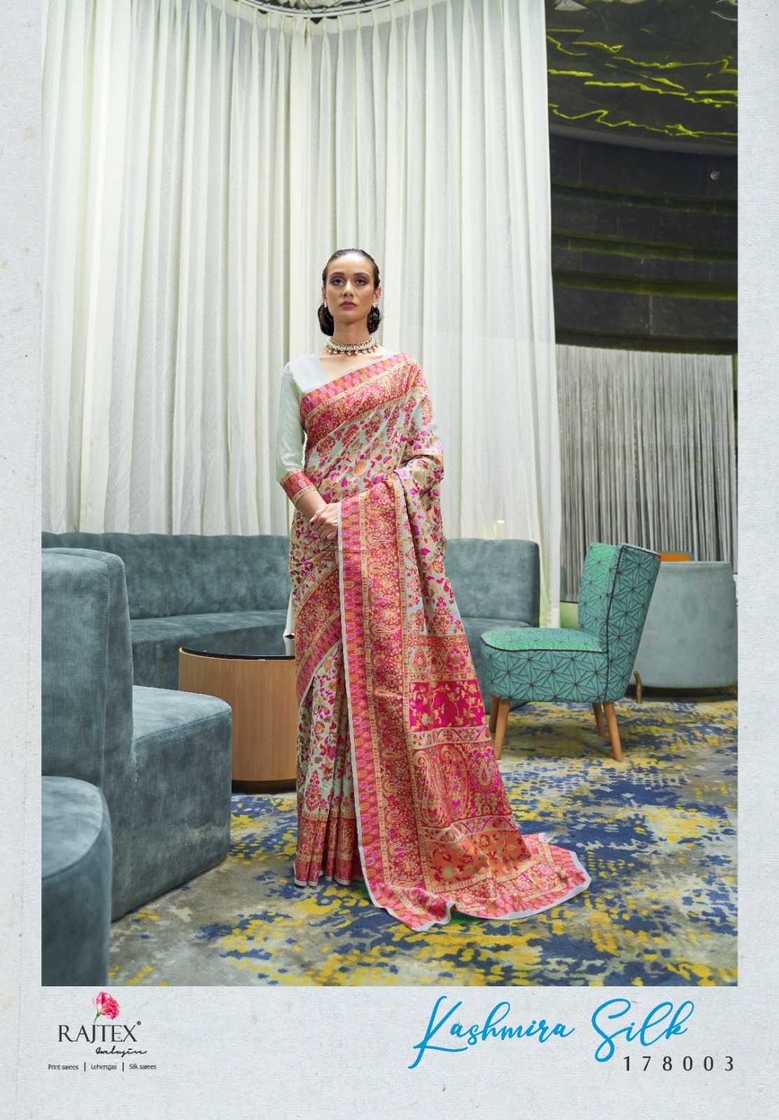 YNF HANDLOOM SILK RAJ TEX KESH235 178000 SERIES CLOTHING BRANDS WHOLESALE SAREES MANUFACTURER