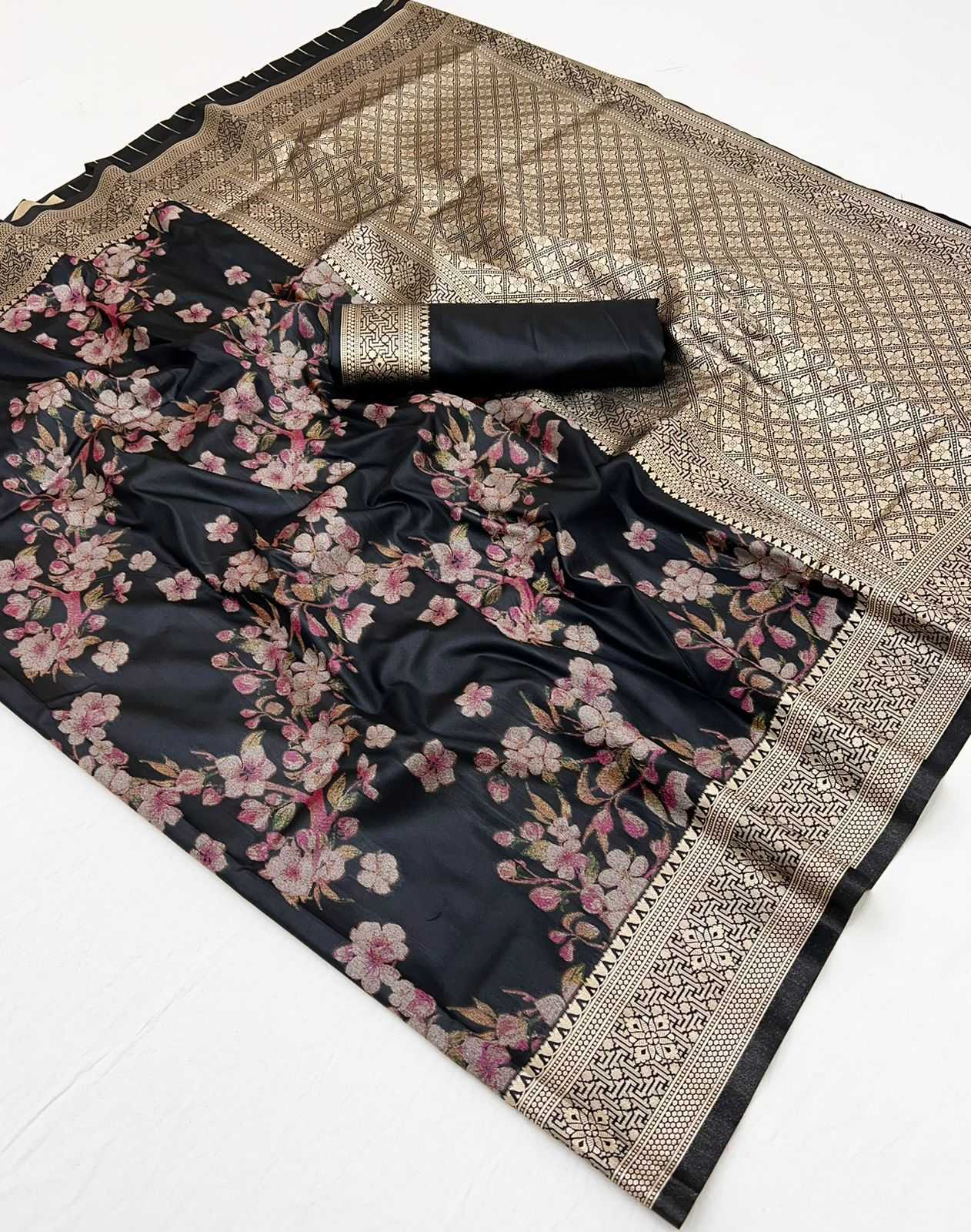 YNF HANDLOOM SILK SOSY KESH113 Flora Silk CLOTHING BRANDS WHOLESALE SAREES MANUFACTURER