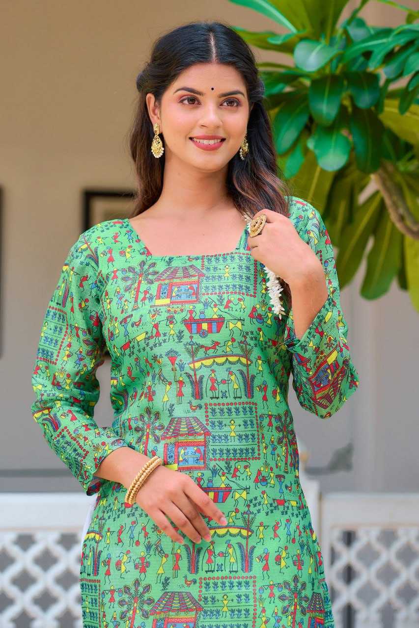 YNF KOTA CHEX KESH243 1038 KURTIS WHOLESALE FESTIVE PRINTED LADIES FULL SLEEVE KURTIS MANUFACTURER