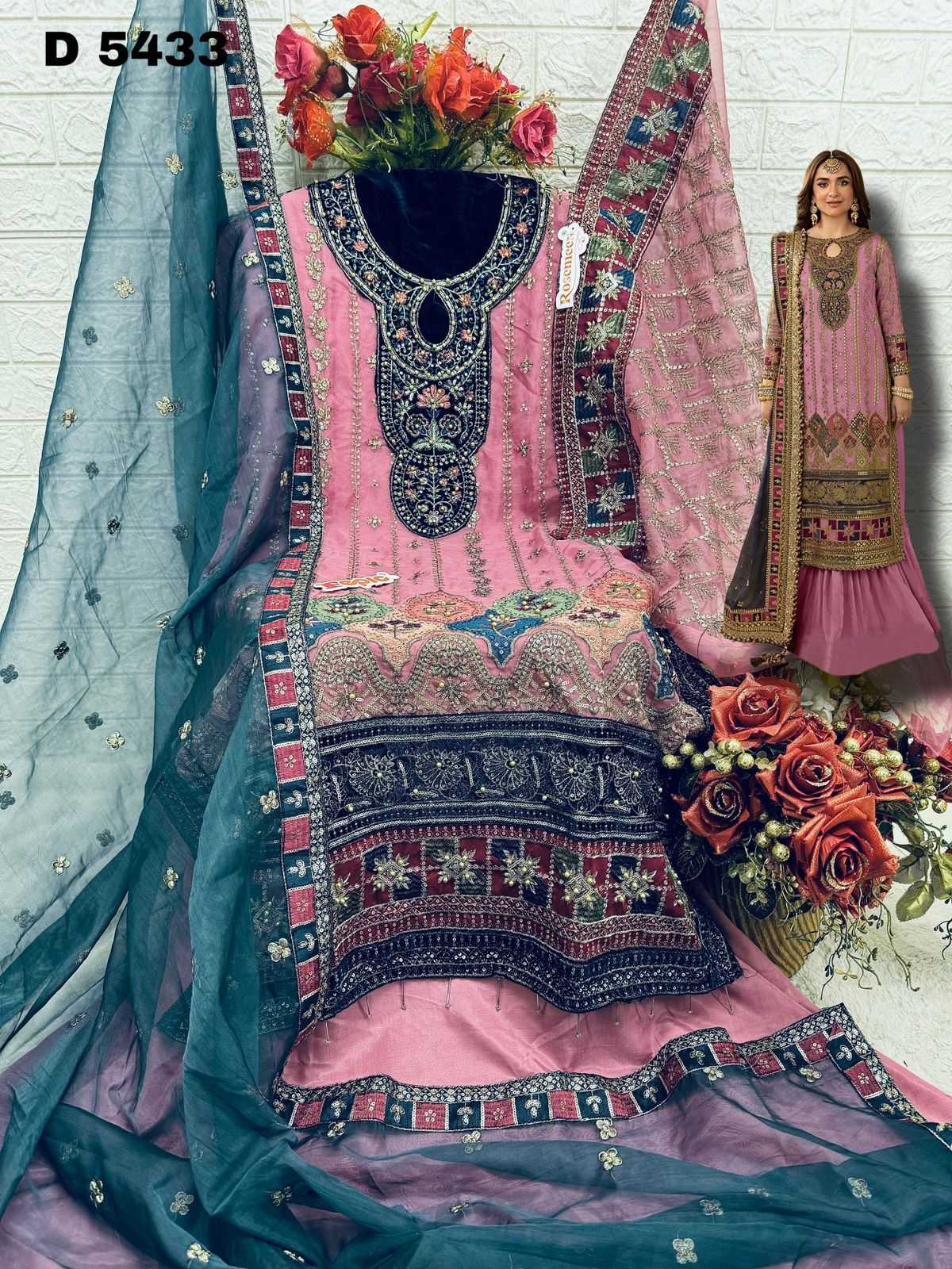 YNF ORGANZA FEPIC RIN145 MRD12 CLOTHING BRANDS WHOLESALE SUIT MANUFACTURER