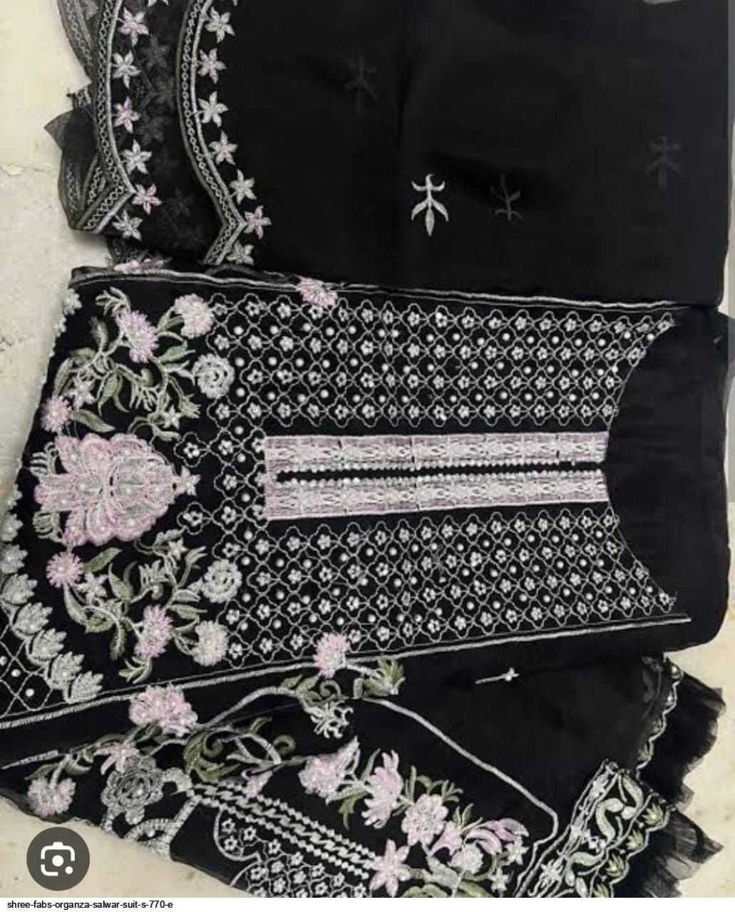 YNF ORGANZA RAMSHA RIN145 MRD08 CLOTHING BRANDS WHOLESALE SUIT MANUFACTURER