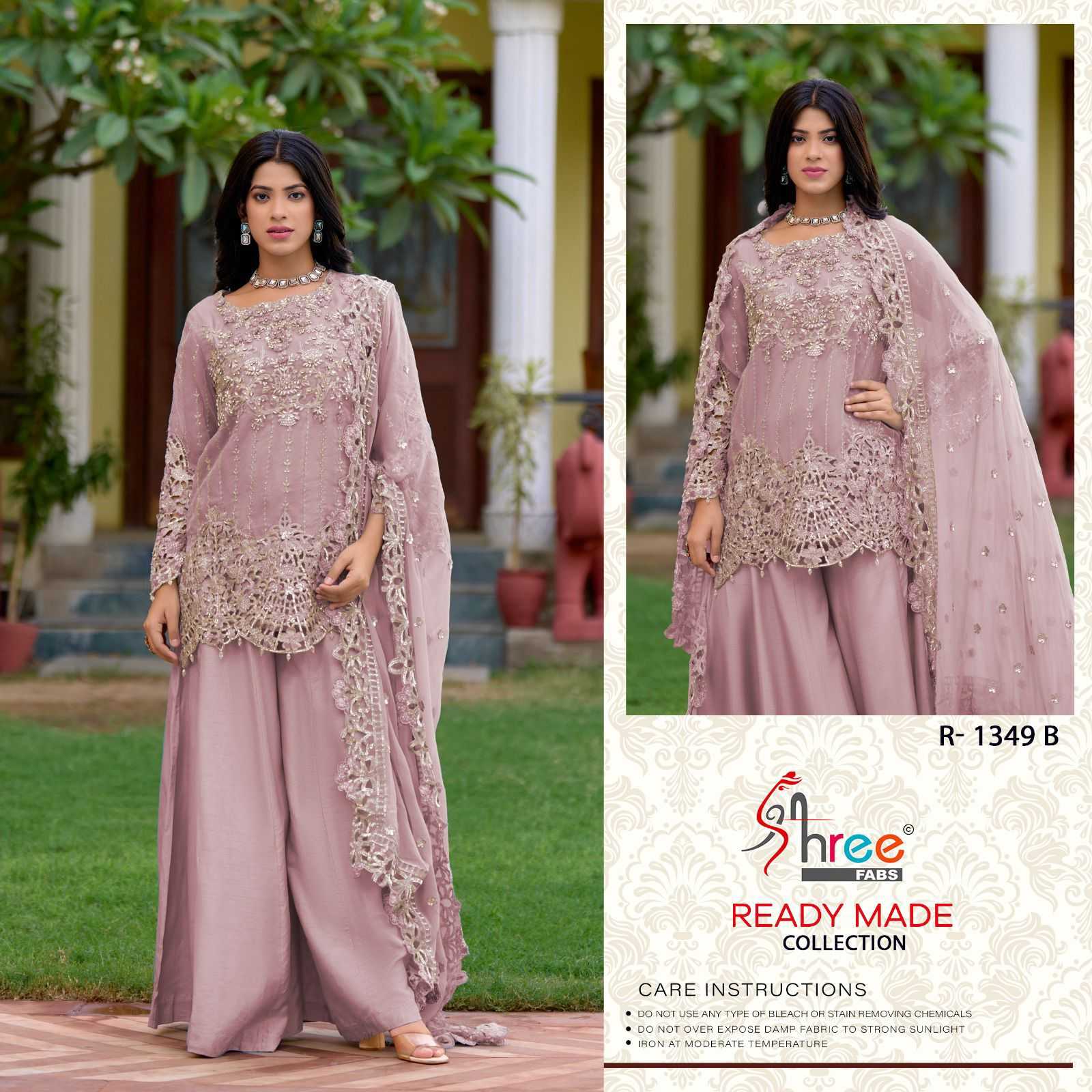 YNF ORGANZA SHREE FABS RIN145 MRD10 CLOTHING BRANDS WHOLESALE SUIT MANUFACTURER