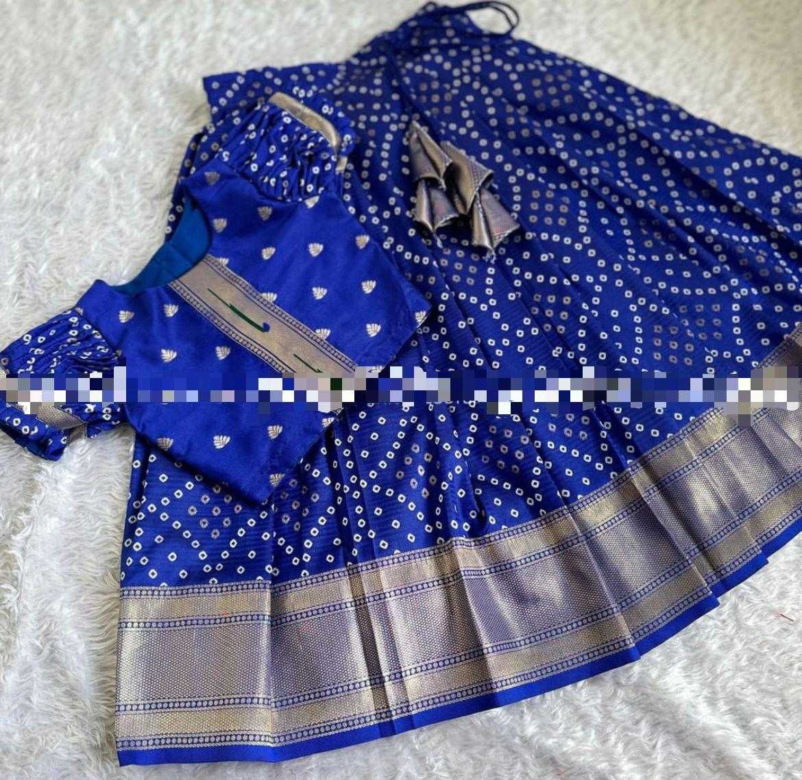 YNF PAITHANI SILK RIN192 8060 KIDS WEAR WHOLESALE KIDS LEHENGA KIDS TRADITIONAL OUTFITS KIDS LEHENGA CHOLI KIDS FESTIVE WEAR KIDS WEDDING OUTFITS MANUFACTURER