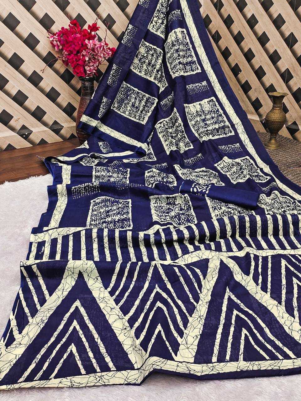 YNF PURE COTTON KESH244 610 SAREES WHOLESALE LADIES COTTON BATIK SAREES MANUFACTURER