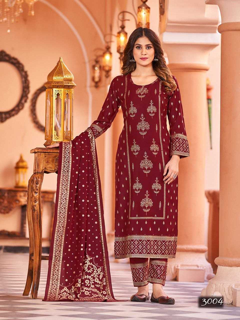 YNF RAYON BANWERY KESH246 NYKAA V-3 CLOTHING BRANDS WHOLESALE SUIT MANUFACTURER