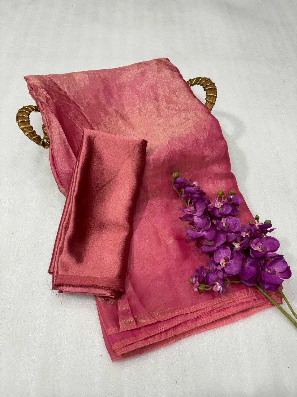 YNF SATIN KESH213 RIF16 SAREES WHOLESALE PLAIN SATIN RASHMIKA MANDANNA SAREES MANUFACTURER