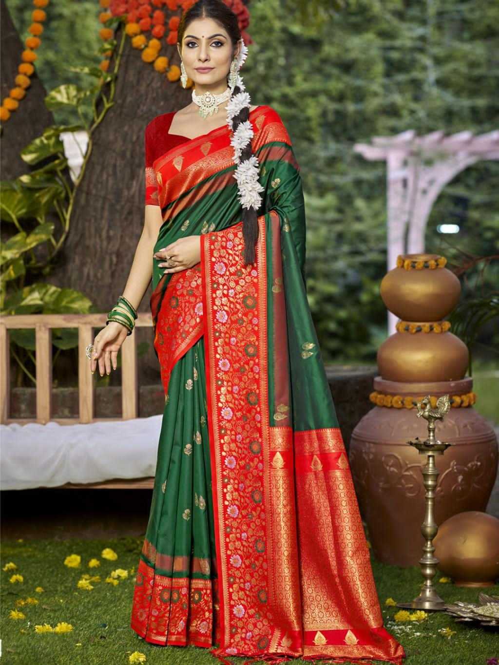 YNF SILK BUNAWAT RIN195 Pratima Silk CLOTHING BRANDS WHOLESALE SAREES MANUFACTURER