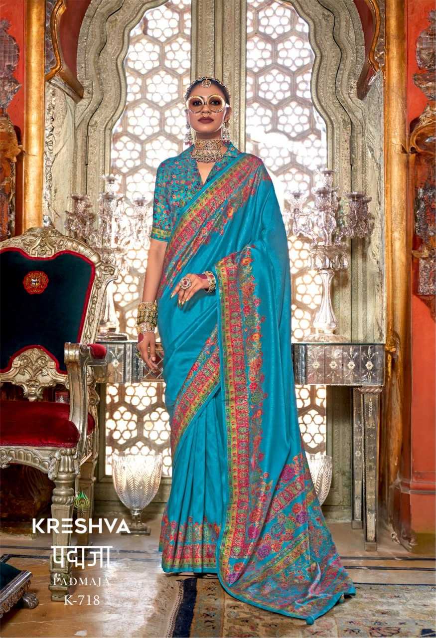 YNF SILK KRESHVA RIN195 Padmaja CLOTHING BRANDS WHOLESALE SAREE MANUFACTURER