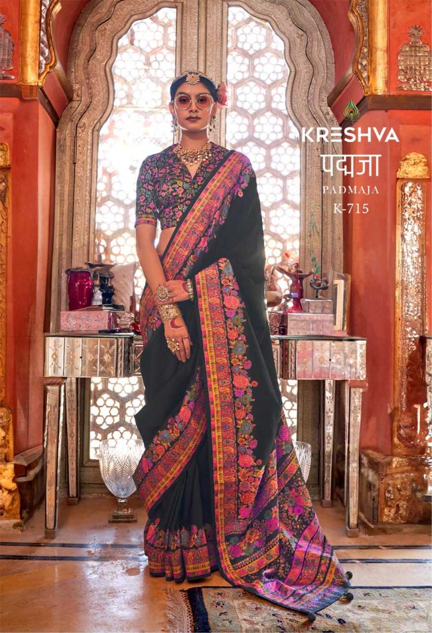 YNF SILK KRESHVA RIN195 Padmaja CLOTHING BRANDS WHOLESALE SAREE MANUFACTURER