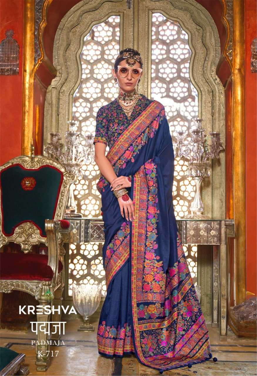 YNF SILK KRESHVA RIN195 Padmaja CLOTHING BRANDS WHOLESALE SAREE MANUFACTURER