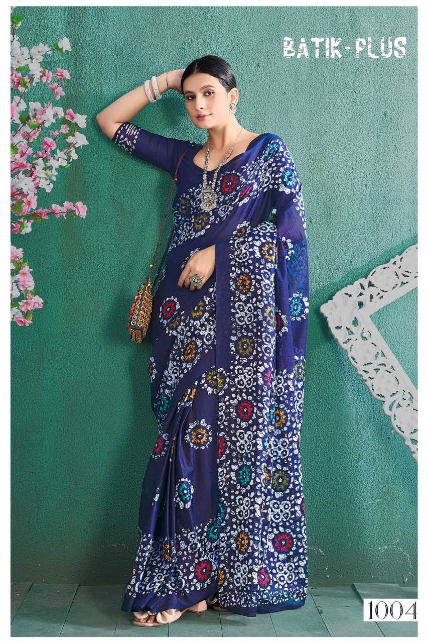 YNF SOFT COTTON BATIK-PLUS KESH244  B A T I K - P L U S CLOTHING BRANDS WHOLESALE SAREES MANUFACTURER