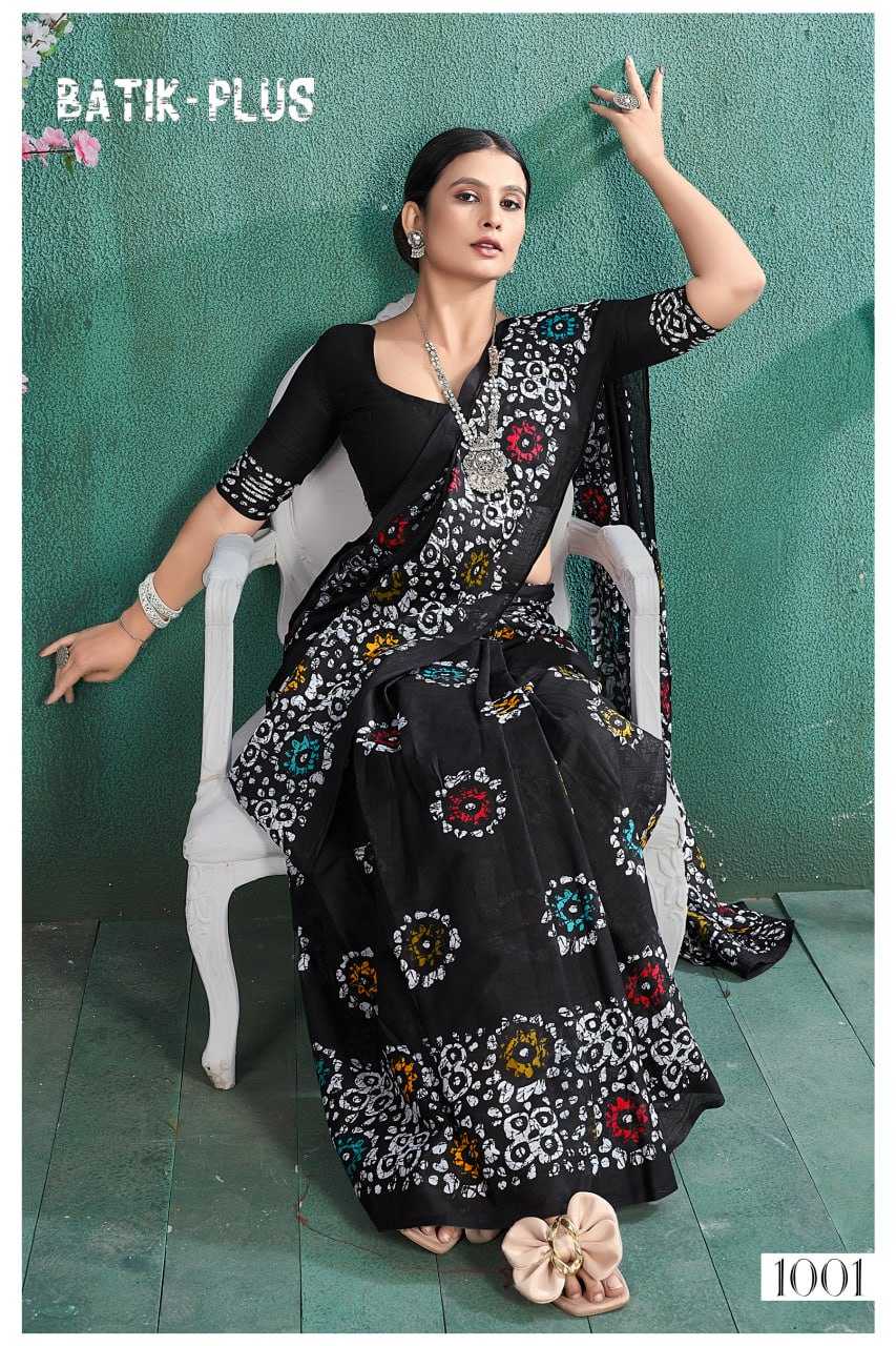 YNF SOFT COTTON BATIK-PLUS KESH244  B A T I K - P L U S CLOTHING BRANDS WHOLESALE SAREES MANUFACTURER