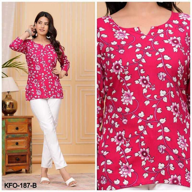 YNF SOFT COTTON KESH252 PIC02 KURTIS WHOLESALE SHORT COTTON PRINTED CASUAL KURTIS MANUFACTURER