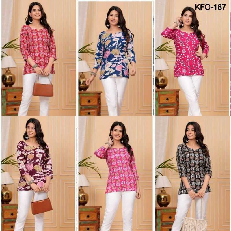 YNF SOFT COTTON KESH252 PIC02 KURTIS WHOLESALE SHORT COTTON PRINTED CASUAL KURTIS MANUFACTURER