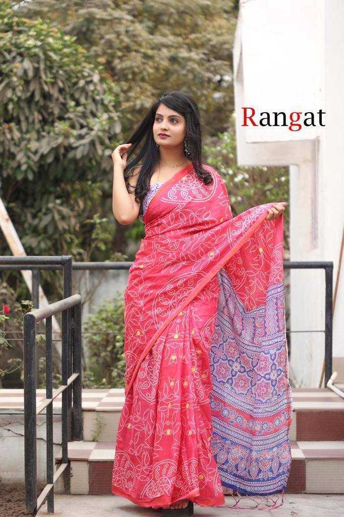 YNF SOFT COTTON RANGAT KESH244  Rangt CLOTHING BRANDS WHOLESALE SAREES MANUFACTURER