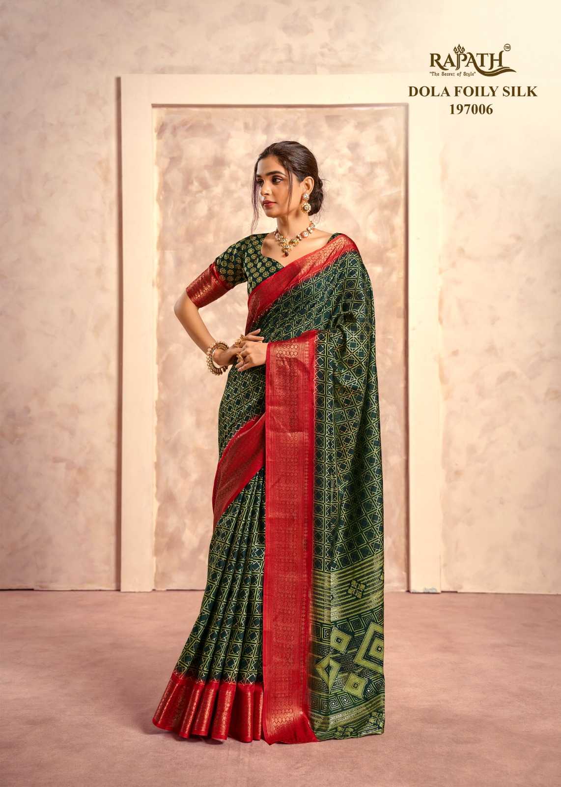 YNF SOFT DOLA RAJPTH RIN195 Cello Silk CLOTHING BRANDS WHOLESALE SAREES MANUFACTURER