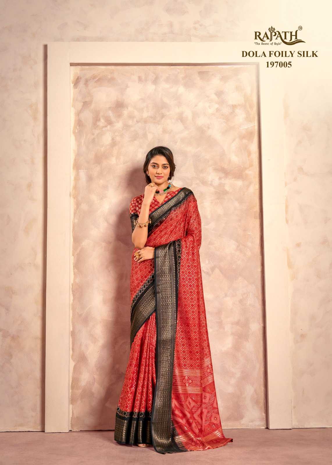 YNF SOFT DOLA RAJPTH RIN195 Cello Silk CLOTHING BRANDS WHOLESALE SAREES MANUFACTURER