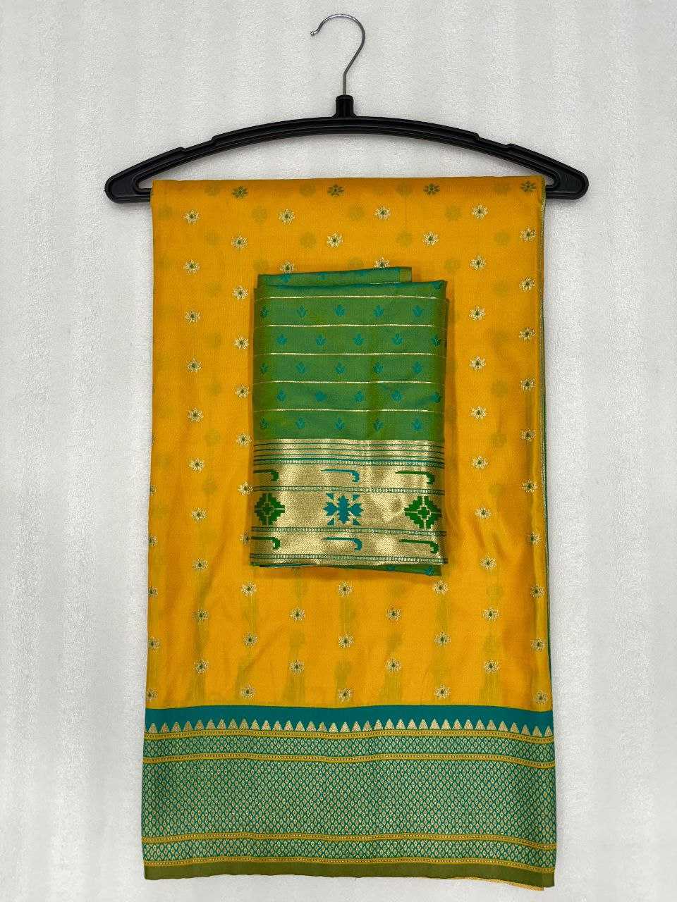 YNF SOFT SILK KESH213 RIN06 SAREES WHOLESALE LADIES SILK ZARI BORDER YELLOW SAREES MANUFACTURER