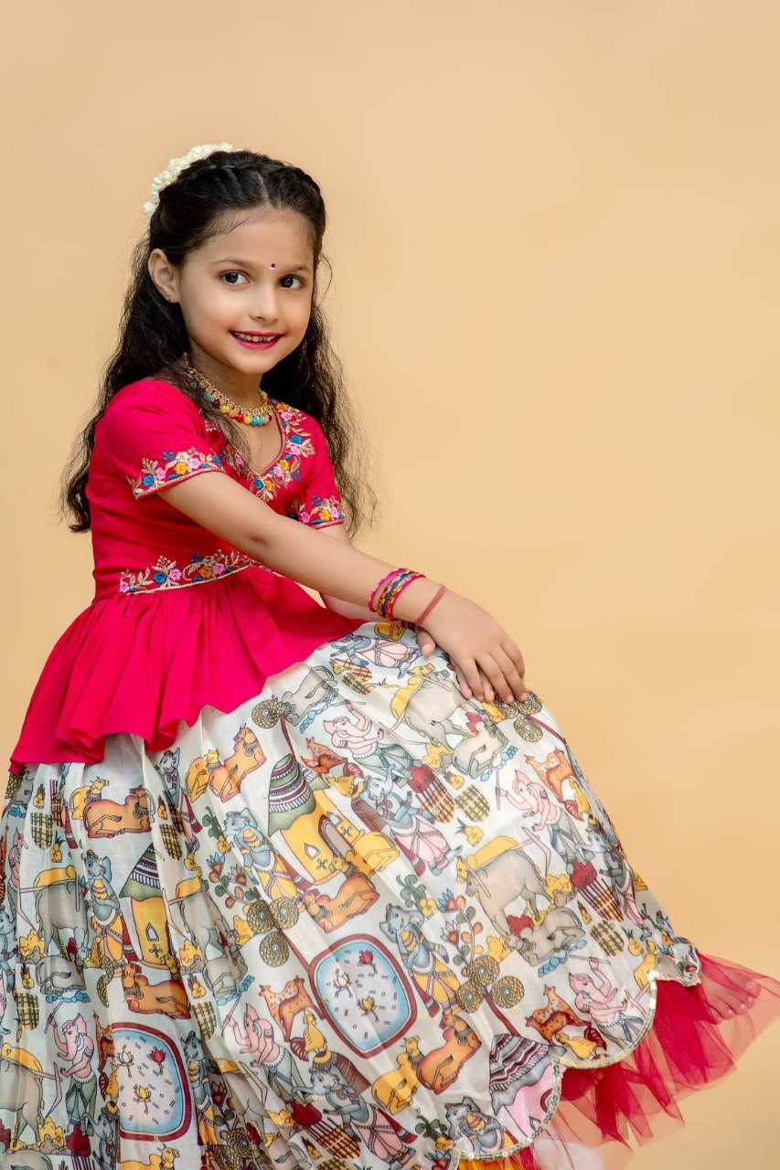 YNF SOFT SILK KIDS WEAR KESH109 RRK103 WHOLESALE KIDS LEHENGA TRADITIONAL ETHNIC LEHENGA CHOLI KIDS FESTIVE BABY GIRL LEHANGA MANUFACTURER