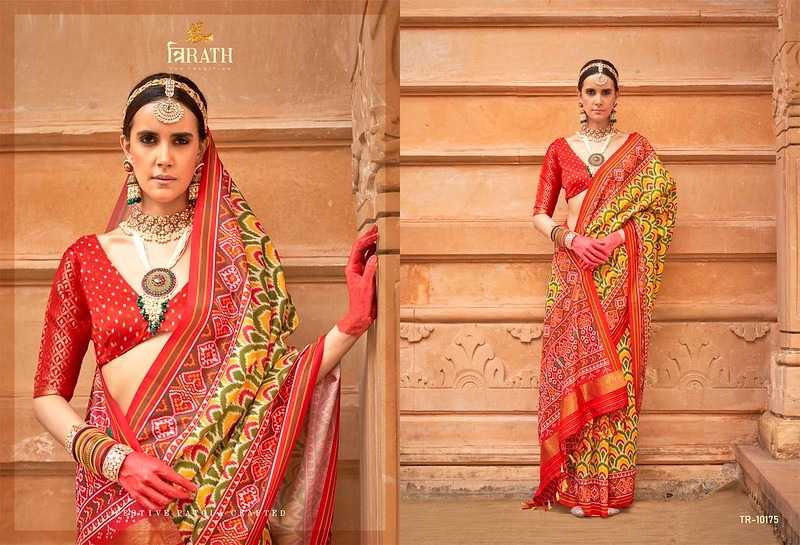 YNF SOFT SILK TRIRATH KESH113 Tirth Patola CLOTHING BRANDS WHOLESALE SAREES MANUFACTURER