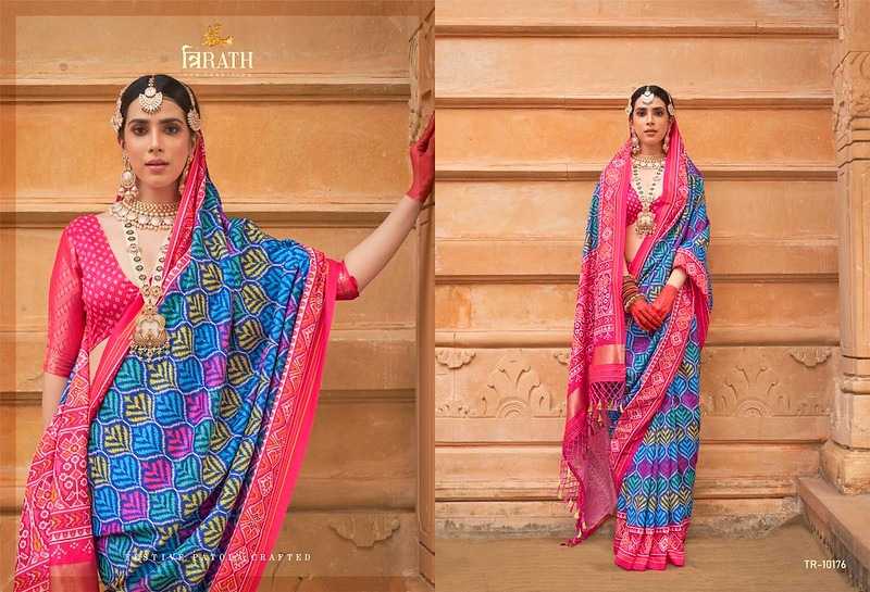 YNF SOFT SILK TRIRATH KESH113 Tirth Patola CLOTHING BRANDS WHOLESALE SAREES MANUFACTURER