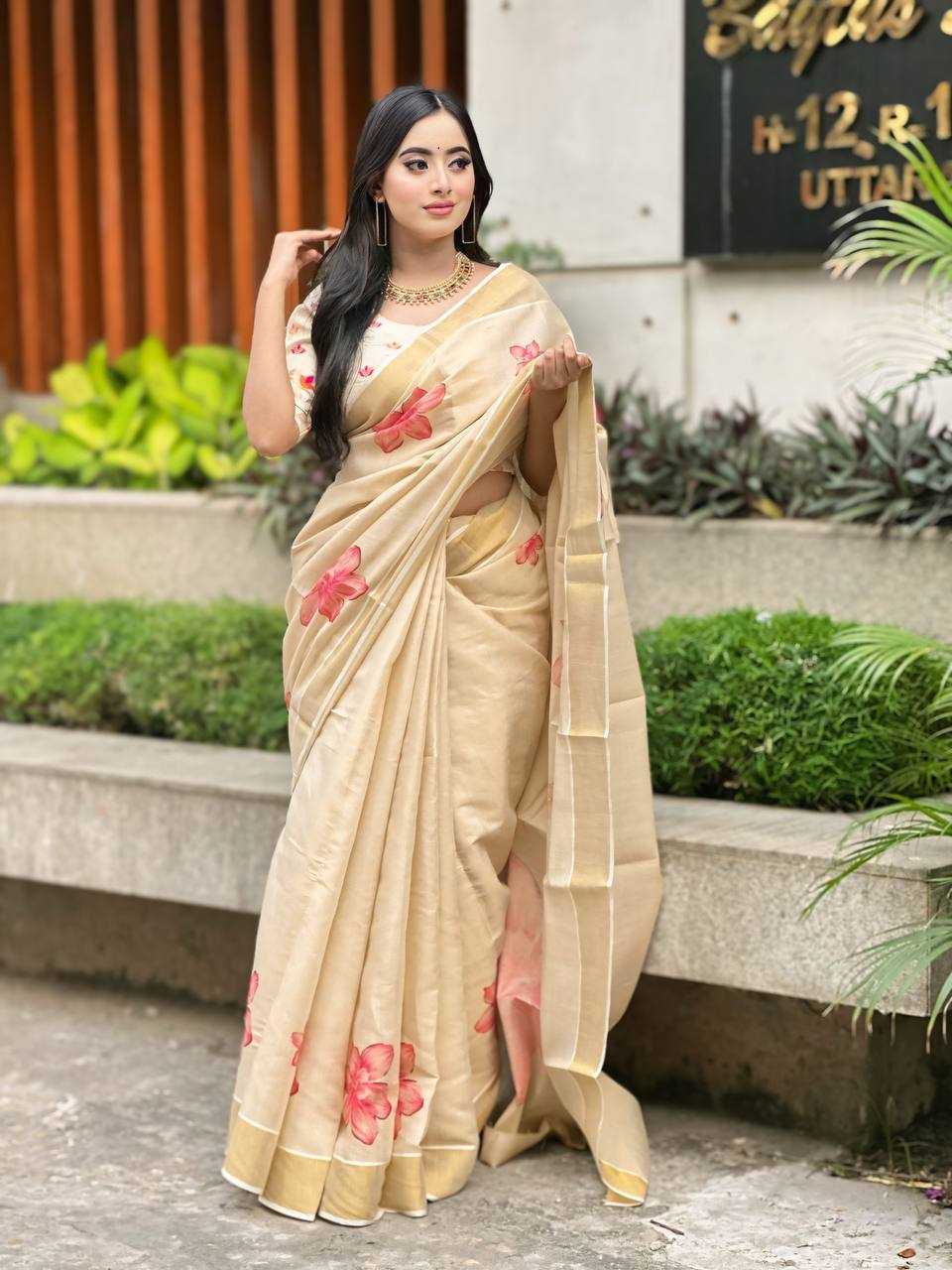 YNF TISSUE SILK KESH163 53 SAREES WHOLESALE BANARASI SOFT GOLDEN SILK SAREES MANUFACTURER