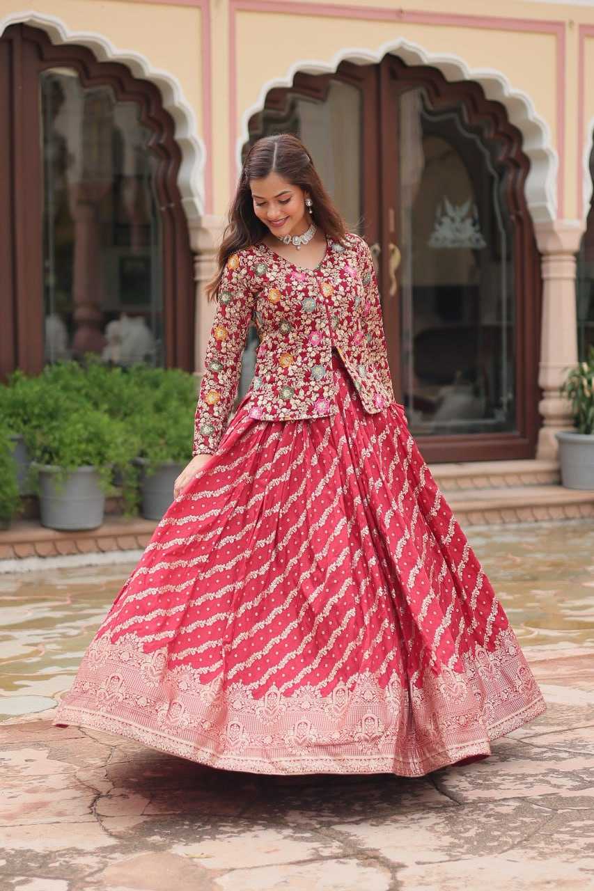 YNF VISCOSE KESH132 7125 LEHENGAS WHOLESALE WEDDING ZARI WORK CEOP TOP LEHENGAS MANUFACTURER