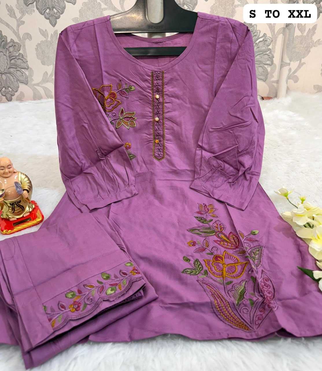 YNF VISCOSE KESH256 RNF30 KURTIS WHOLESALE EMBROIDERED PARTY WEAR KURTI WITH BOTTOM KURTIS MANUFACTURER