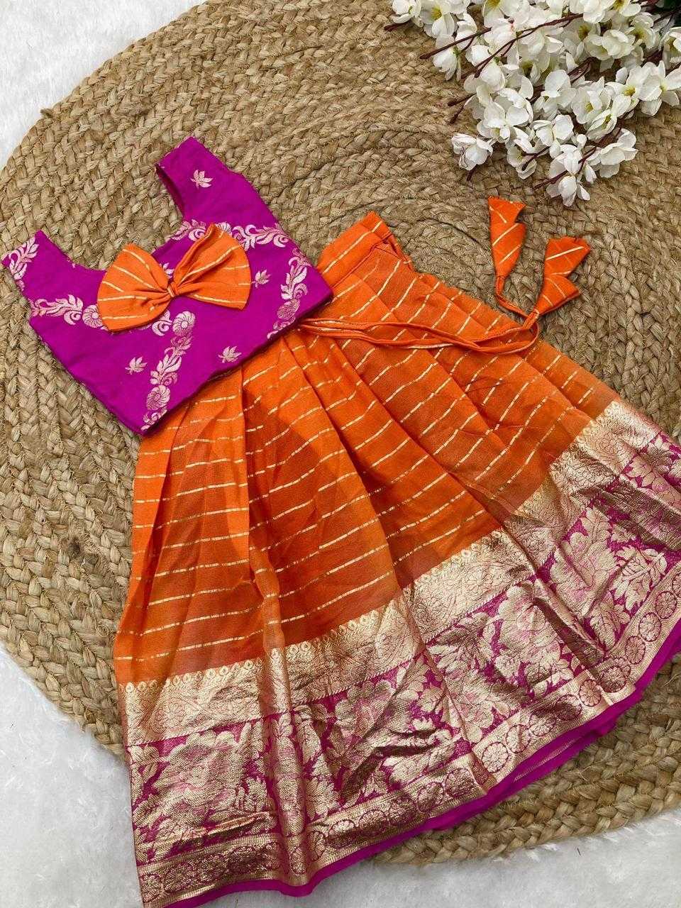 YNF VISCOSE RIN192 8051 KIDS WEAR WHOLESALE KIDS LEHENGA TRADITIONAL OUTFITS KIDS LEHENGA FESTIVE WEAR KIDS WEDDING OUTFITS MANUFACTURER