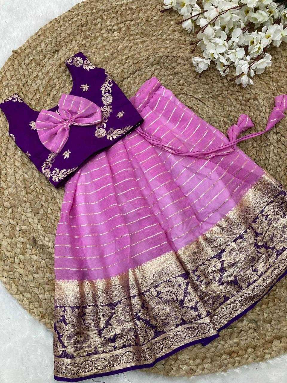 YNF VISCOSE RIN192 8051 KIDS WEAR WHOLESALE KIDS LEHENGA TRADITIONAL OUTFITS KIDS LEHENGA FESTIVE WEAR KIDS WEDDING OUTFITS MANUFACTURER