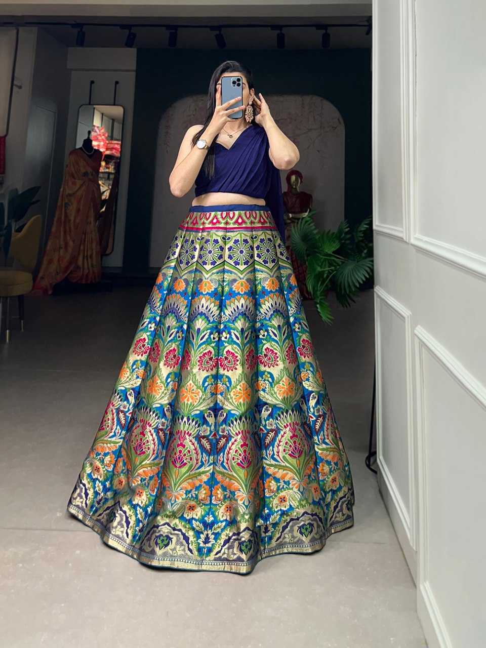 Ynf Banana Silk KESH139 2046 Lehengas Wholesale Lehenga With Dupatta Banarasi Lehenga Lehenga With Cancan Manufacturer