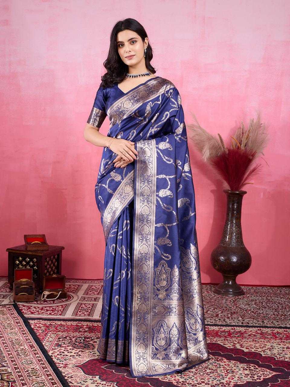 Ynf Banarasi Soft Silk RIN113 KALASH Sarees Wholesale Designer Sarees Printed Sarees Zari Sarees Manufacturer