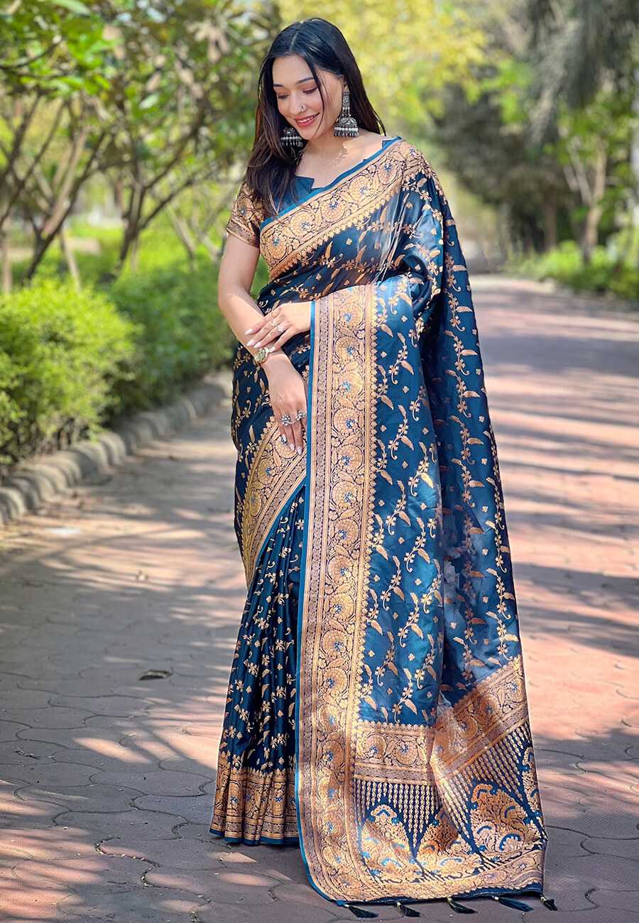 Ynf Banarasi Soft Silk RIN116 BANARASI SATIN 2099 Silk Sarees Wholesale Banarasi Silk Sarees Soft Silk Sarees Fancy Printed Silk Sarees Manufacturer