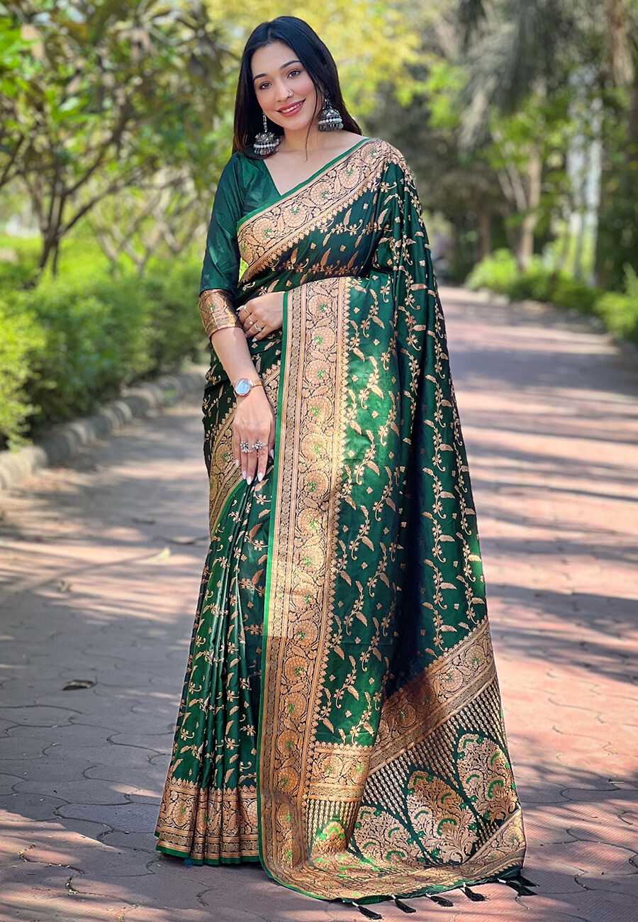 Ynf Banarasi Soft Silk RIN116 BANARASI SATIN 2099 Silk Sarees Wholesale Banarasi Silk Sarees Soft Silk Sarees Fancy Printed Silk Sarees Manufacturer