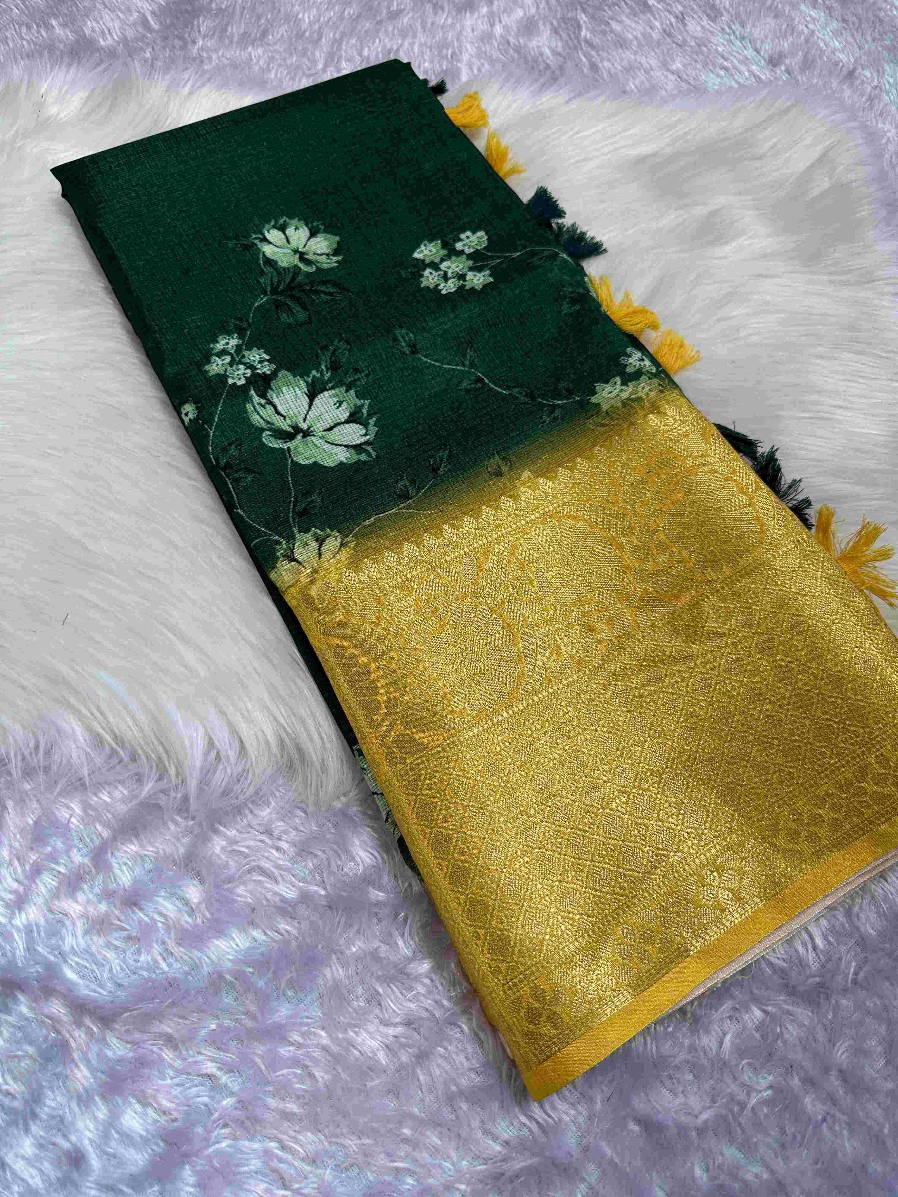 YNF BANARASI WARM SILK RIN104 APE205 SILK SAREE WHOLESALE KALAMKARI BANARASI PRINTED SILK SAREE MANUFACTURER