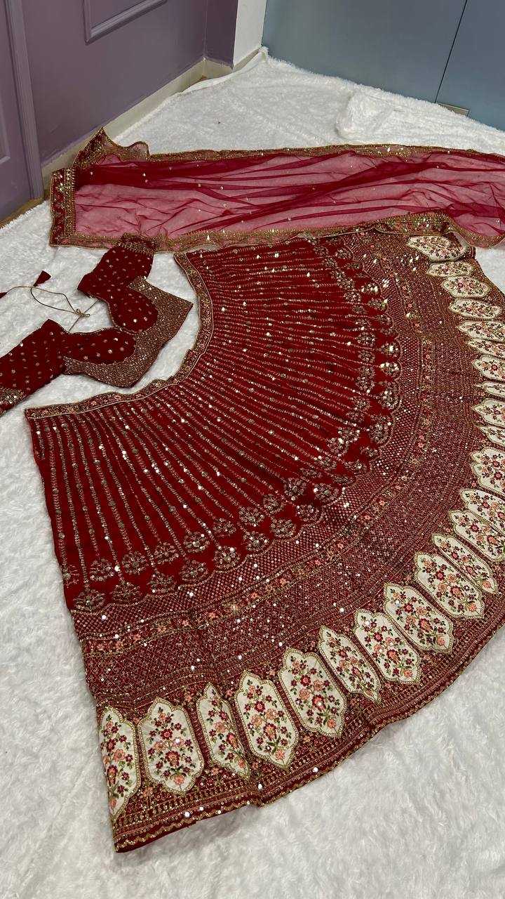 YNF BLENDED KESH270 10 LEHENGA WHOLESAL  EDESIGNER SEQUINS FANCY LEHENGA  MANUFACTURER