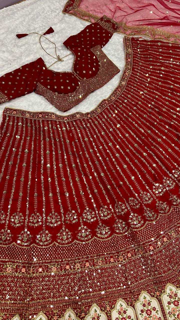 YNF BLENDED KESH270 10 LEHENGA WHOLESAL  EDESIGNER SEQUINS FANCY LEHENGA  MANUFACTURER