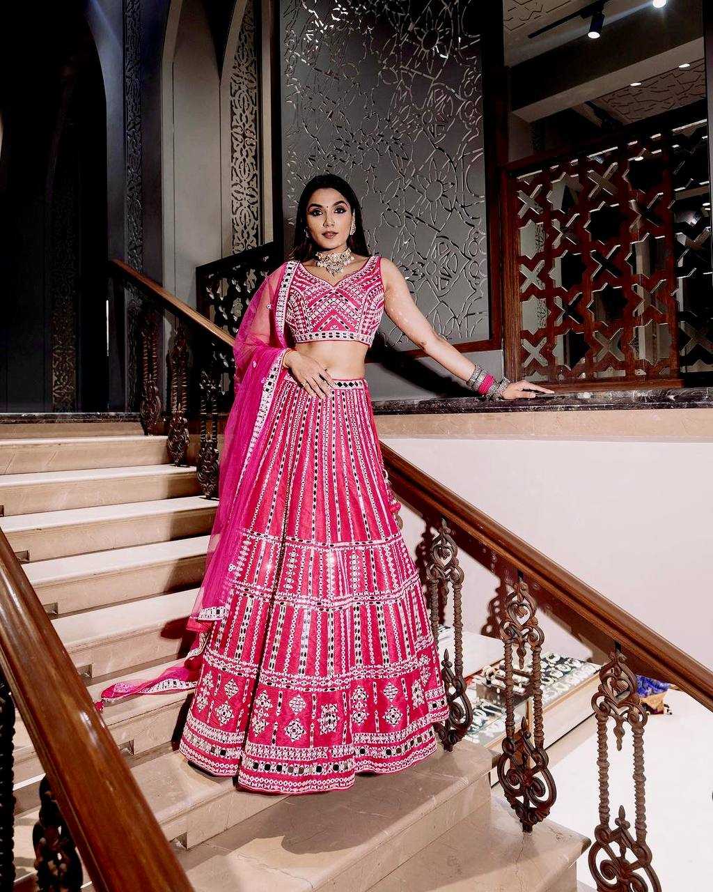 YNF BLENDED KESH270 11LEHENGA WHOLESALE FANCY GOTA BRIDAAL LEHENGA  MANUFACTURER