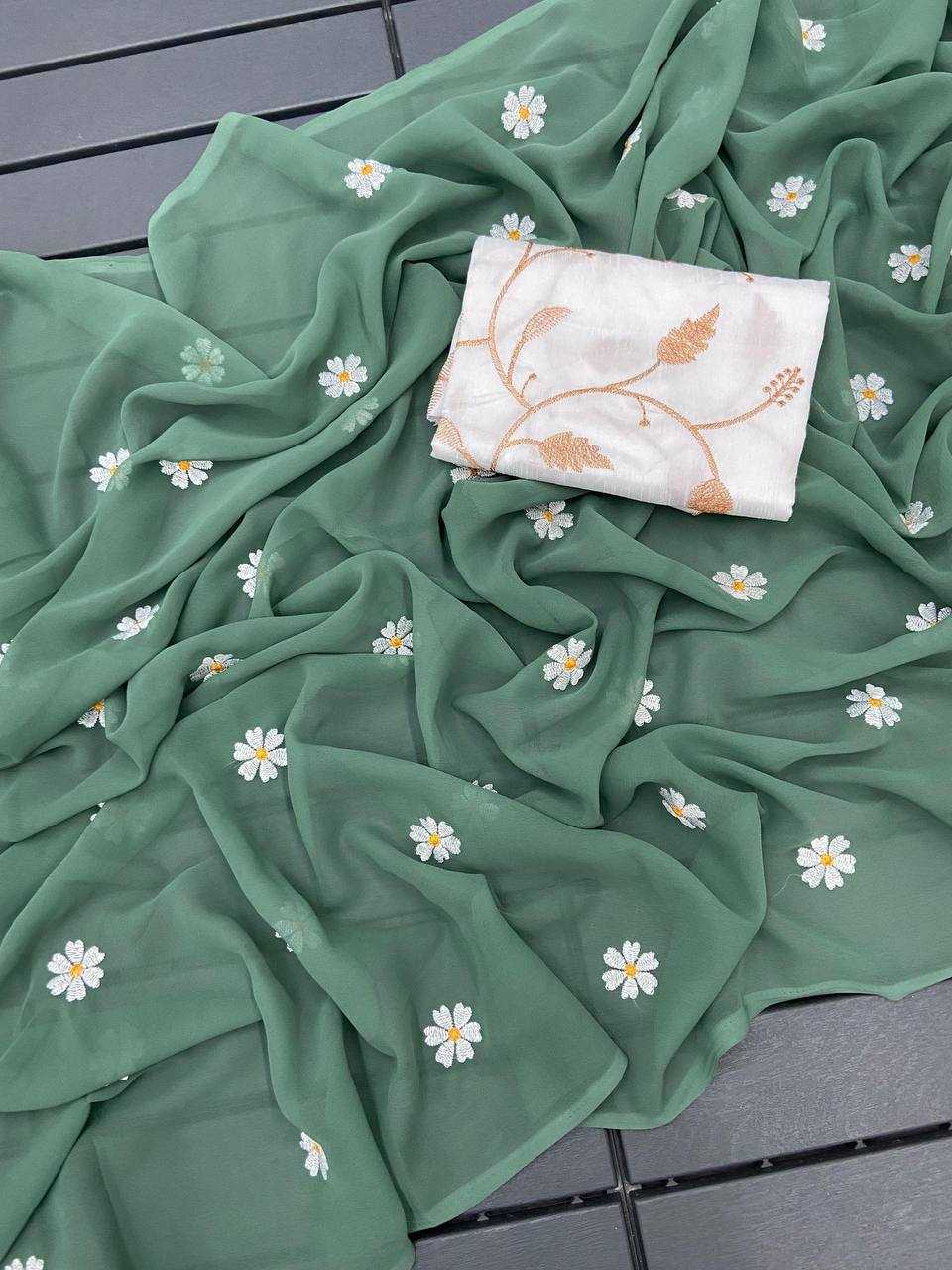 Ynf Blooming KESH336 BABLI Sarees Wholesale Designer Sarees Ladies Sarees Embroidered Sarees Manufacturer