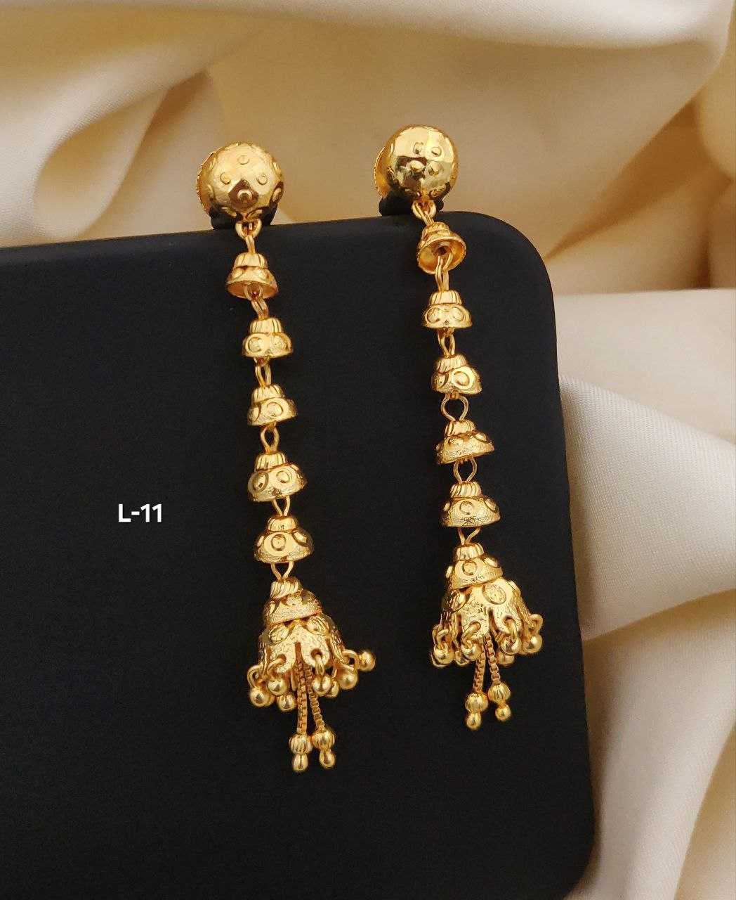 YNF BRASS KESH193 ROR146 WOMENS JEWELLREY WHOLESALE KUNDAN EARRINGS MANUFACTURER