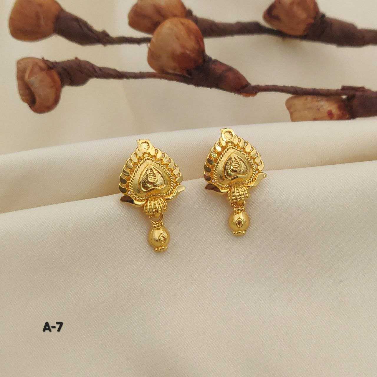 YNF BRASS KESH193 ROR147-7 WOMENS JEWELLERY WHOLESALE FANCY KUNDAN EARRINGS MANUFACTURER