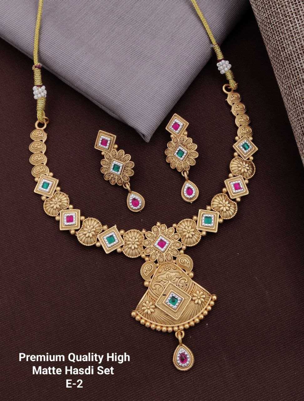 YNF BRASS KESH193 ROR148-1 WOMENS JEWELLERY WHOLESALE GOLDEN KUNDAN NECKLACE SET MANUFACTURE