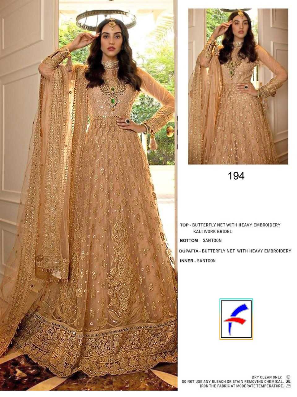 Ynf Butterfly Net KESH379 194 Suits & Dresses Wholesale Embroidery Suits Net Suit Semi-Stitched Suits Manufacturer