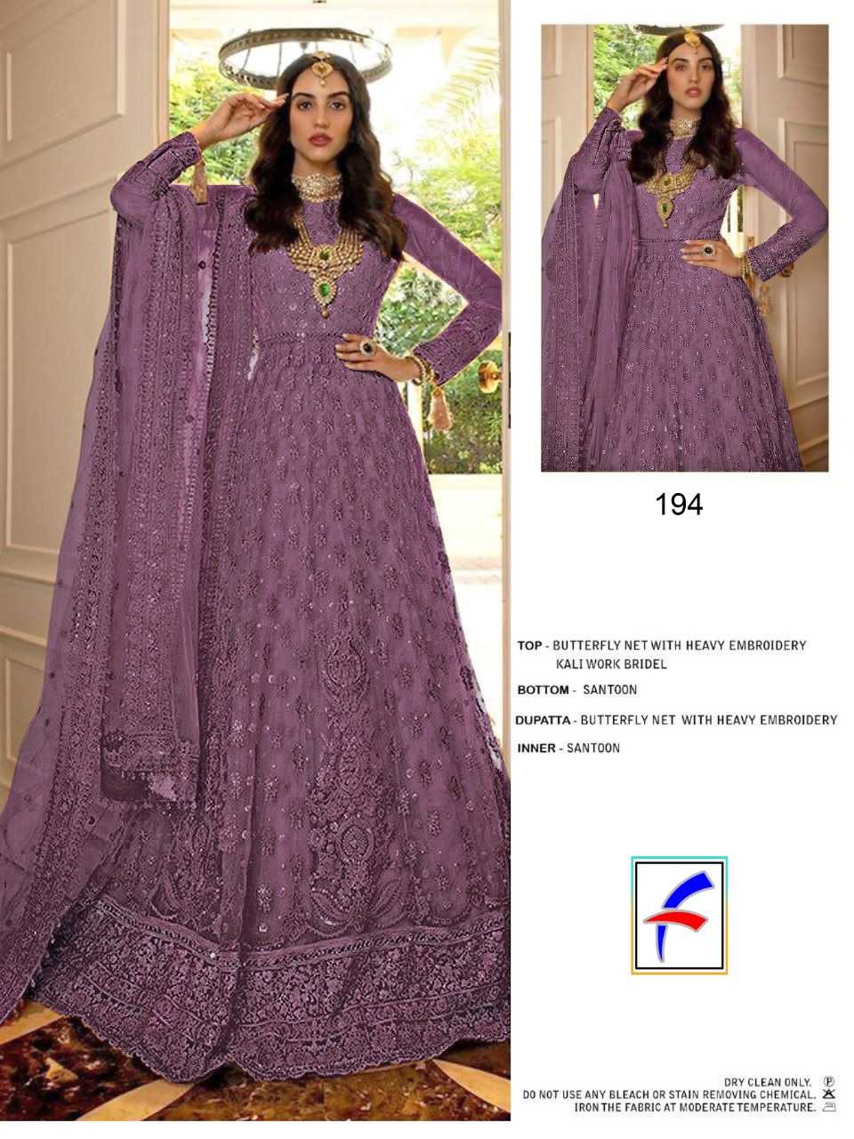 Ynf Butterfly Net KESH379 194 Suits & Dresses Wholesale Embroidery Suits Net Suit Semi-Stitched Suits Manufacturer