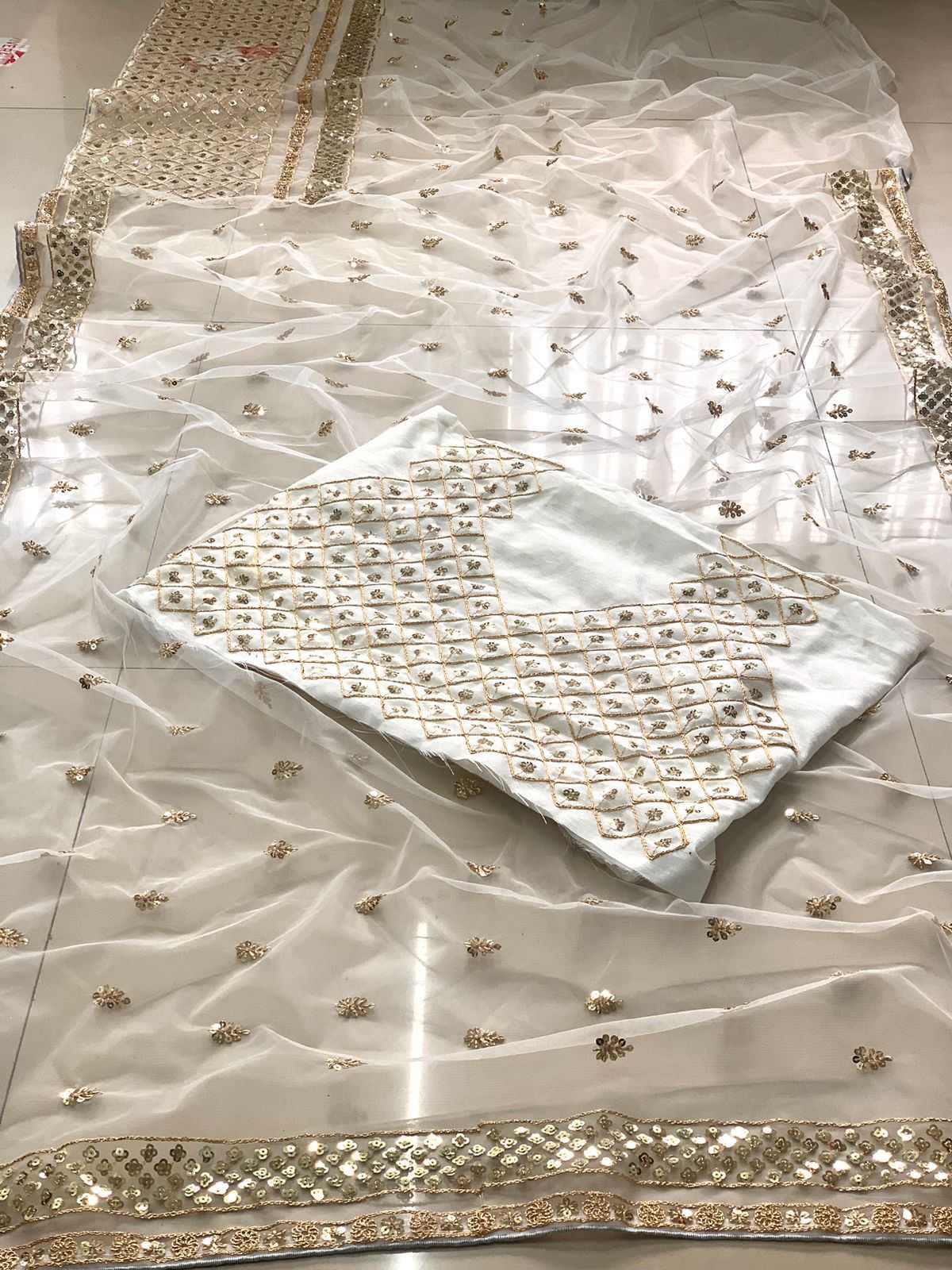 YNF BUTTERFLY NET RIN188  Zeel2 SAREES WHOLESALE EMBROIDERED BUTTA SEQUINS WORK SAREES MANUFACTURER