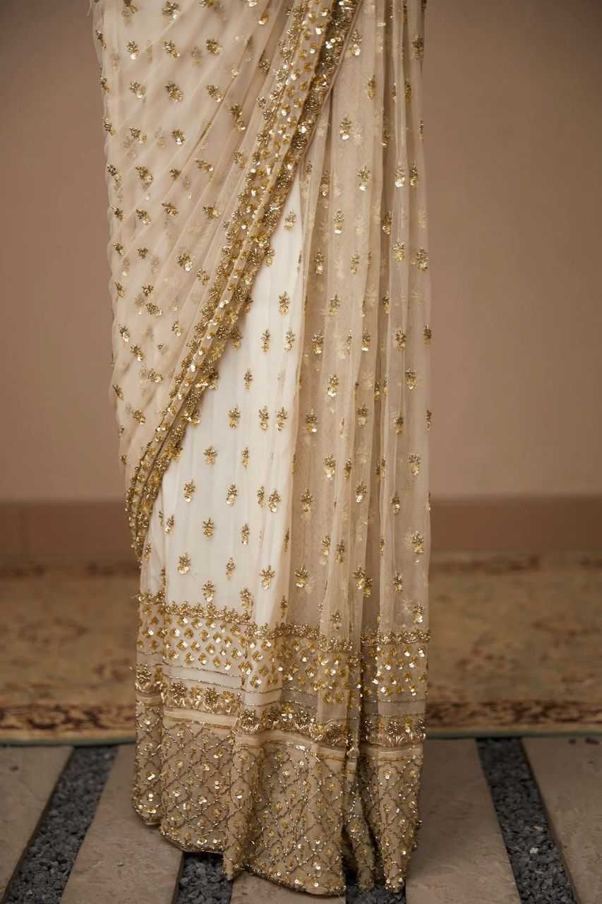 YNF BUTTERFLY NET RIN188  Zeel2 SAREES WHOLESALE EMBROIDERED BUTTA SEQUINS WORK SAREES MANUFACTURER